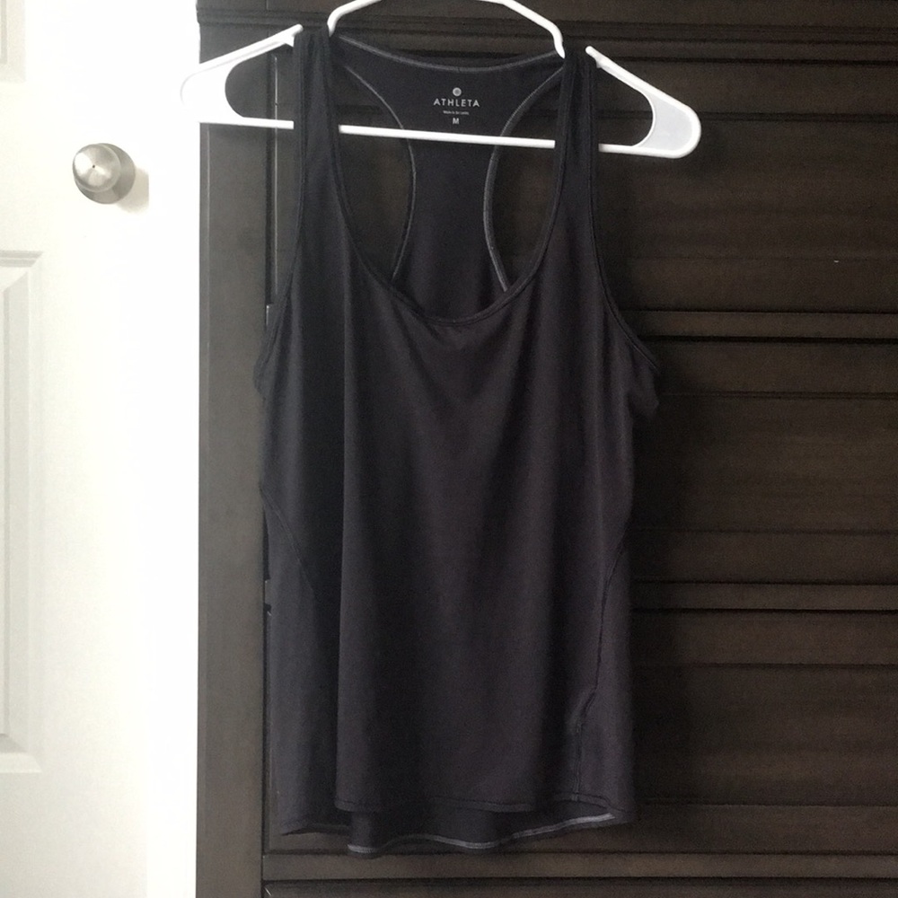Athleta basic black tank